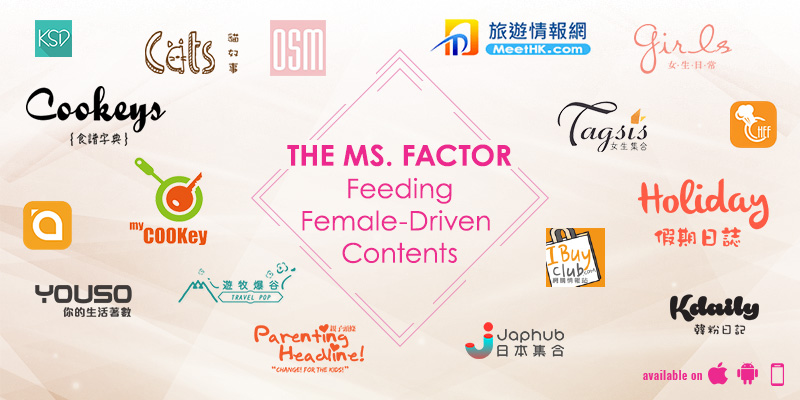 THE MS. FACTOR Feeding Female-Driven Contents banner by Hotmob