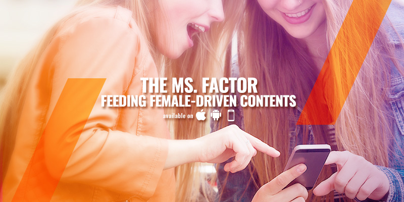 THE MS. FACTOR Feeding Female-Driven Contents banner by Hotmob