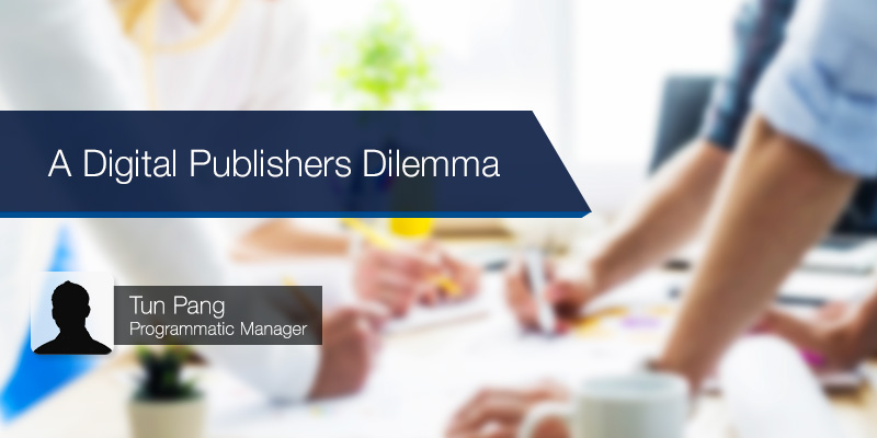 A Digital Publishers Dilemma